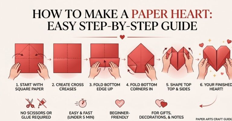 How to Make a Heart With Paper